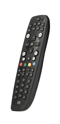 Univerzálny diaľkový ovládač One for All URC 2981 pre TV, DVD, Blu-ray, VCR a audio zariadenia, čierny, kompatibilný so všetkými značkami 1