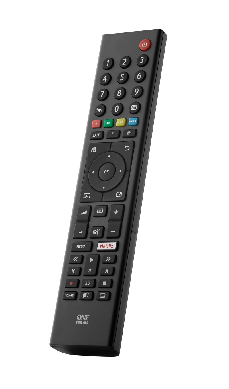 Diaľkový ovládač One for All URC1915 pre TV Grundig – Univerzálny náhradný ovládač pre všetky televízory a Smart TV značky Grundig
