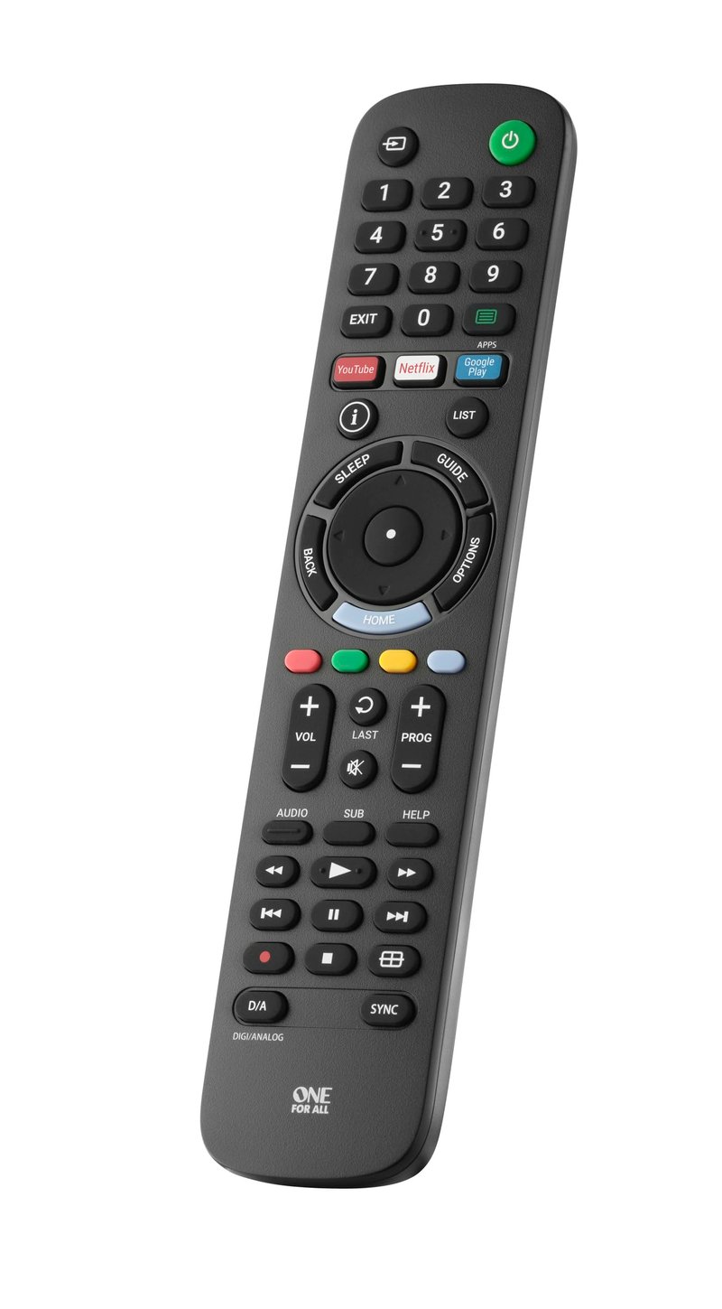 Náhradný diaľkový ovládač One for All URC4912 pre televízory Sony - čierny