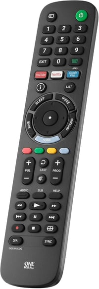 One for All URC4912 Sony TV csere távirányító - fekete 1
