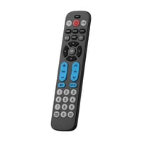 Univerzálny diaľkový ovládač One for All URC6821 Big Button – čierny, s modrými prvkami, 1 ks 1