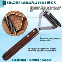 onebarleycorn Kutyanyírógép 14 Pengével Terrier Kutyákhoz 3