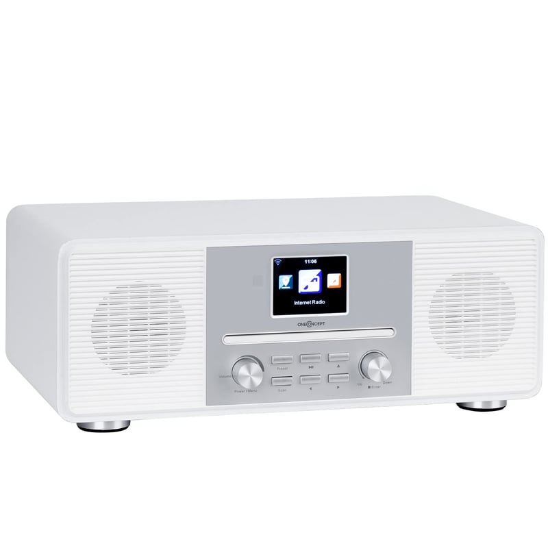 oneConcept Streamo CD internetski radio WiFi, DAB+, FM, Bluetooth, 20 W