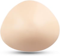 ONEFENG Szilikon Mellprotézis Háromszög Alakú Könnyű Melltartó Betét - C Cup, Beige 1