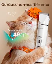 Mașină de tuns 3-în-1 oneisall pentru pisici și animale de companie cu afișaj LCD - Trimmer electric profesional 3