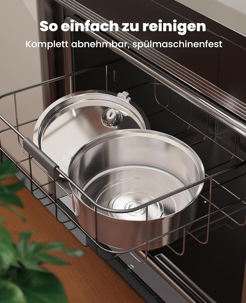oneisall 7L Kutyaivó Szökőkút Rozsdamentes Acél LED Világítással és 5 Szintű Szűrés