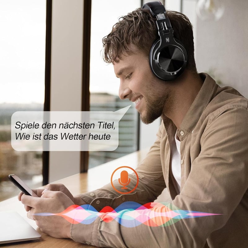 OneOdio Bluetooth fejhallgató, vezetékes és vezeték nélküli DJ stúdió fejhallgató