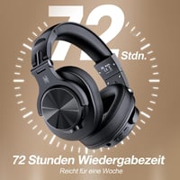 OneOdio Bluetooth fejhallgató, vezetékes és vezeték nélküli DJ stúdió fejhallgató 3