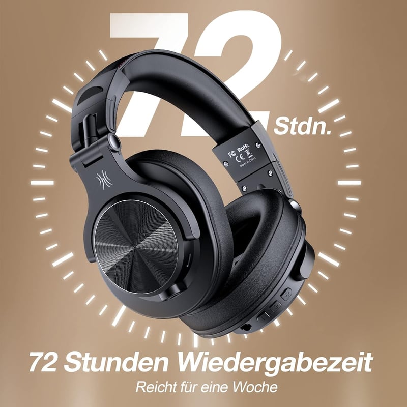 OneOdio Bluetooth fejhallgató, vezetékes és vezeték nélküli DJ stúdió fejhallgató