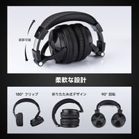 OneOdio Pro C Bluetooth fejhallgató vezeték nélküli Hi-Fi sztereó 80 órás játékidő 6