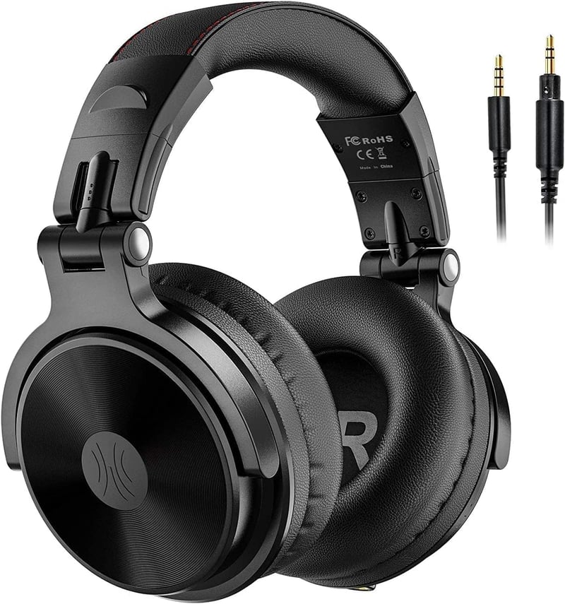 OneOdio Pro C Bluetooth fejhallgató vezeték nélküli Hi-Fi sztereó 80 órás játékidő