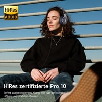 OneOdio Pro-10 zárt fejhallgató, 50 mm, 6,35 mm és 3,5 mm jack - kék 2