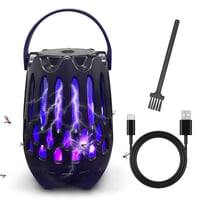 Oneshlee 2 u 1 električna zamka za komarce i UV lampa, 1200V, 30 m² - crna 2