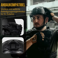 OneTigris Airsoft Sisak MICH 2000 Maszk és Védőszemüveg Paintball 4