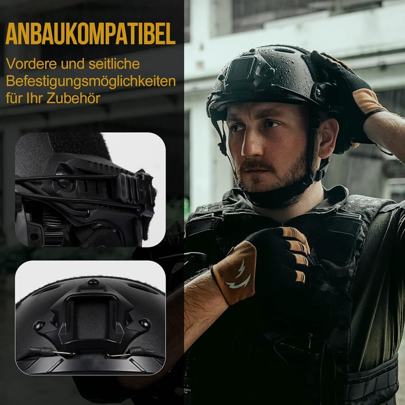 OneTigris Airsoft Sisak MICH 2000 Maszk és Védőszemüveg Paintball