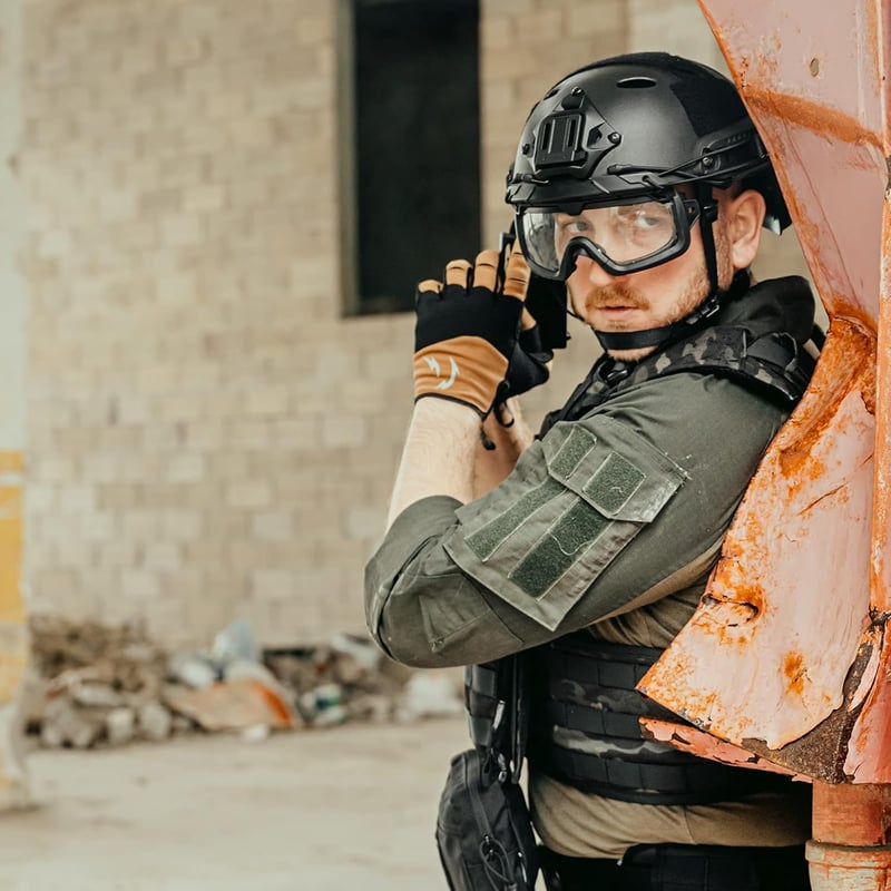 OneTigris Airsoft Sisak MICH 2000 Maszk és Védőszemüveg Paintball