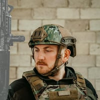 OneTigris Airsoft Sisak MICH 2000 Maszk és Védőszemüveg Paintball 8