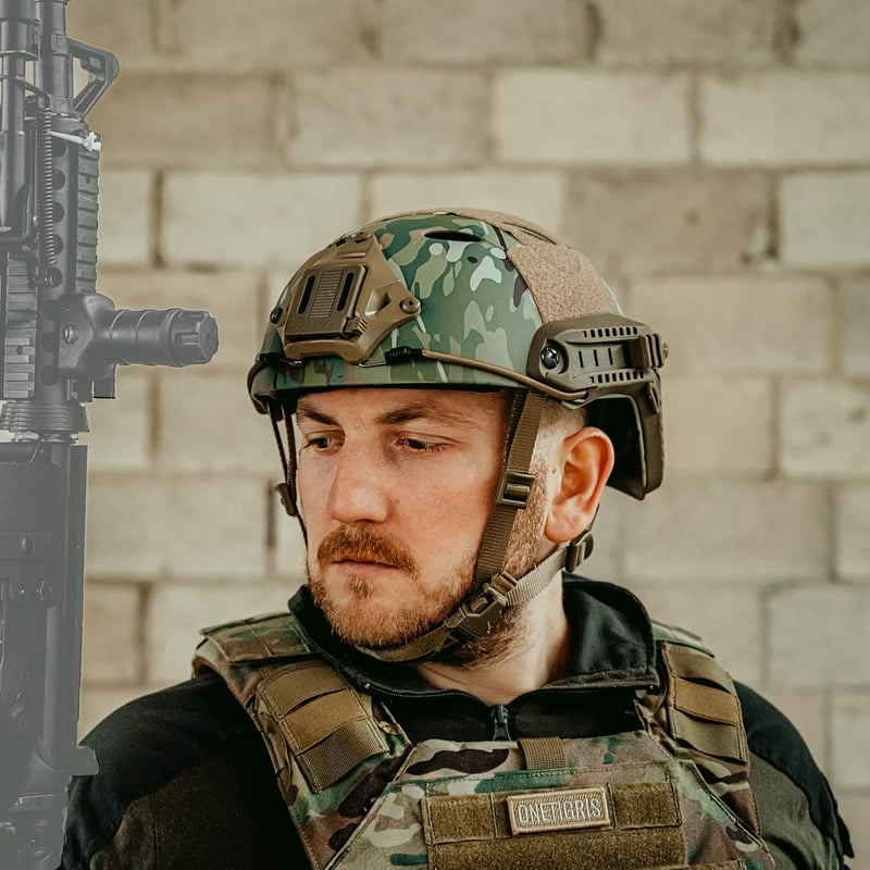 OneTigris Airsoft Sisak MICH 2000 Maszk és Védőszemüveg Paintball
