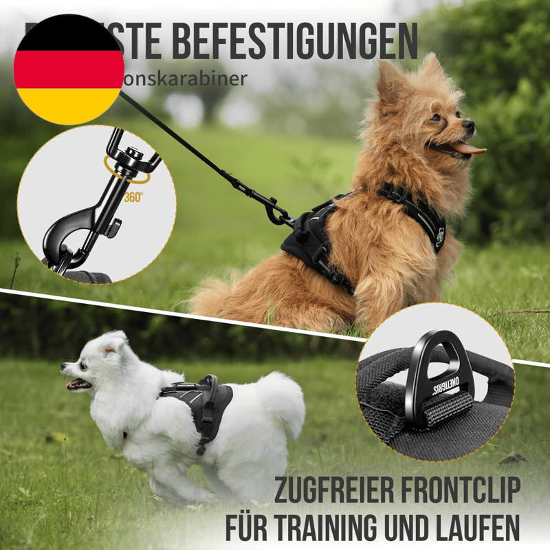 Onetigris Geschirr Set Für Kleine Hunde, ANTZ Tactical Geschirre Und Leine Mit L 313047545589 | eBay.de