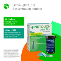 Teste pentru glucometru OneTouch Ultra Plus - pachet de 30 bucăți - Benzi de testare a glicemiei 3