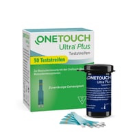 Teste pentru glucometru OneTouch Ultra Plus - pachet de 30 bucăți - Benzi de testare a glicemiei 1