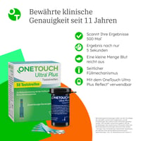 Teste pentru glucometru OneTouch Ultra Plus - pachet de 30 bucăți - Benzi de testare a glicemiei 2