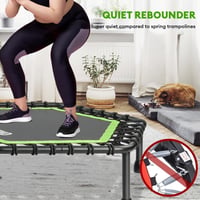 ONETWOFIT 114 cm Trambulin Bungee Rugózással Felnőtteknek Fitness Edzéshez 5