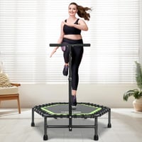 ONETWOFIT 114 cm Trambulin Bungee Rugózással Felnőtteknek Fitness Edzéshez 1