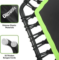 ONETWOFIT 114 cm Trambulin Bungee Rugózással Felnőtteknek Fitness Edzéshez 4