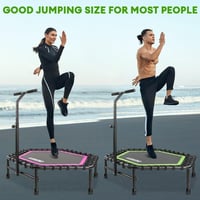 ONETWOFIT 114 cm Trambulin Bungee Rugózással Felnőtteknek Fitness Edzéshez 7