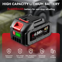 ONEVAN Elektromos Dízel Szivattyú 4000mAh Akkumulátorral 90L/min 3