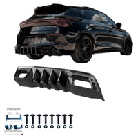 ONEWAY AUTO ACCESSORIES Zadný difúzor nárazníka kompatibilný s Cupra Leon Mk1 od roku 2020, lesklý čierny spojler doplnok 6