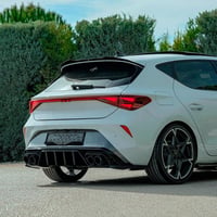 ONEWAY AUTO ACCESSORIES Zadný difúzor nárazníka kompatibilný s Cupra Leon Mk1 od roku 2020, lesklý čierny spojler doplnok 1