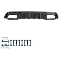 ONEWAY AUTO ACCESSORIES Zadný difúzor nárazníka kompatibilný s Cupra Leon Mk1 od roku 2020, lesklý čierny spojler doplnok 7
