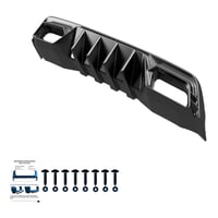ONEWAY AUTO ACCESSORIES Zadný difúzor nárazníka kompatibilný s Cupra Leon Mk1 od roku 2020, lesklý čierny spojler doplnok 8