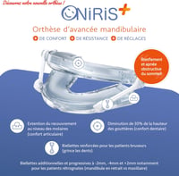 ONIRIS Horkolásgátló Fogsor - Klinikailag Igazolt Alvási Apnoe Kezelésére - Francia Gyártmányú Állkapocs Előretoló Eszköz - Alvásminőség Jav 4