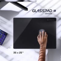 Mousepad Gaming Oniverse din Sticlă Securizată Mată 35x25 cm - Suprafață Micro-texturată, Alunecare Rapidă, Precizie Ridicată, Bază Antiderapantă, Durabil și Ușor de Curățat 5