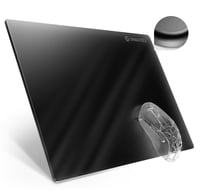 Mousepad Gaming Oniverse din Sticlă Securizată Mată 35x25 cm - Suprafață Micro-texturată, Alunecare Rapidă, Precizie Ridicată, Bază Antiderapantă, Durabil și Ușor de Curățat 1