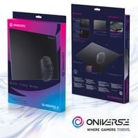 Mousepad Gaming Oniverse din Sticlă Securizată Mată 35x25 cm - Suprafață Micro-texturată, Alunecare Rapidă, Precizie Ridicată, Bază Antiderapantă, Durabil și Ușor de Curățat 7