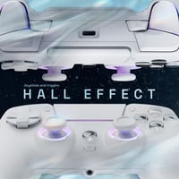 Controller wireless Oniverse Starion pentru PS5/PC/Steam Deck – Joystick și trăgaci cu efect Hall, butoane macro programabile, butoane L4/R4, touchpad, anti-drift, Bluetooth/USB-C – Alb 3