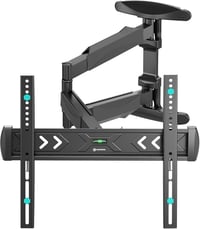 ONKRON NP47-B TV fali tartó 40-75 colos tévéhez, hosszú kar, VESA 100x100-400x400 - fekete 1