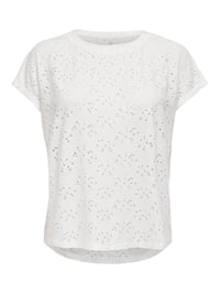 Dámsky top ONLY ONLSMILLA | Top - XS, Cloud Dancer 1