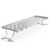 onlyfire 2v1 ohrievací rošt a stojan na kuracie stehná pre Weber Spirit sériu 300 - 57×17×10 cm 1