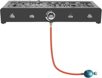 onlyfire 72 cm Gázos Kerti Tűzasztal 6,5 kW Propán Lávakővel 4