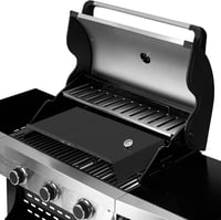 onlyfire Állítható Pizzasütő Feltét Hőmérővel 53-78 cm - Gázgrillhez Használható Pizzakészítő Búra Kerti Sütéshez 7