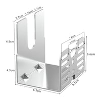 onlyfire BRK-6031 Univerzális Krómozott Grillnyárs Szett, 90 cm Forgónyárs, 2 Hústű, Rozsdamentes Acél Motor, 220-240V 3