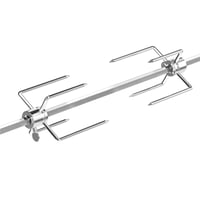 onlyfire BRK-6031 Univerzális Krómozott Grillnyárs Szett, 90 cm Forgónyárs, 2 Hústű, Rozsdamentes Acél Motor, 220-240V 7