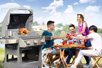 Onlyfire BRK-6045 rozsdamentes grillnyárs szett Weber Spirit 200/300 gázgrillhez 7