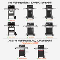 Onlyfire BRK-6045 rozsdamentes grillnyárs szett Weber Spirit 200/300 gázgrillhez 4