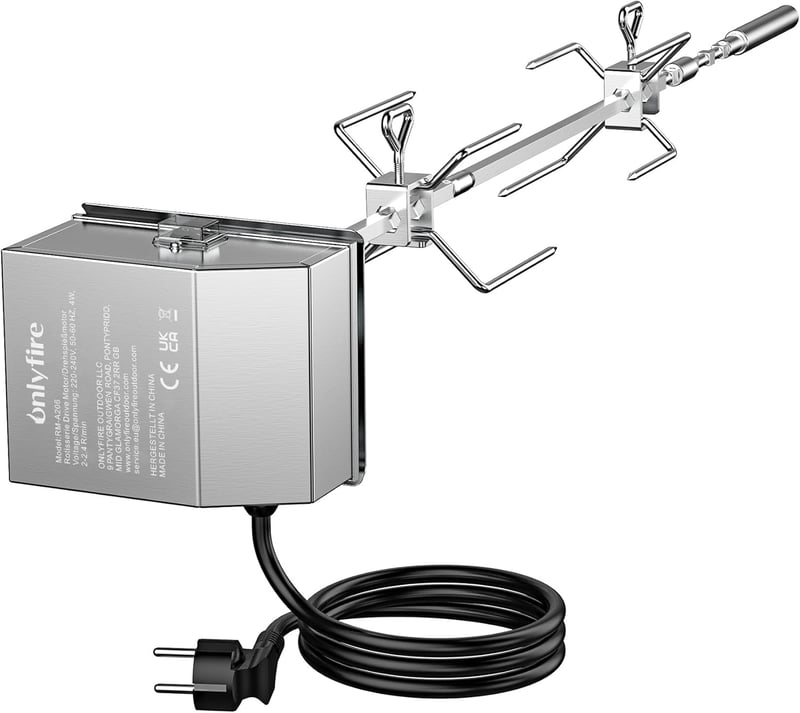 Onlyfire BRK-6045 rozsdamentes grillnyárs szett Weber Spirit 200/300 gázgrillhez